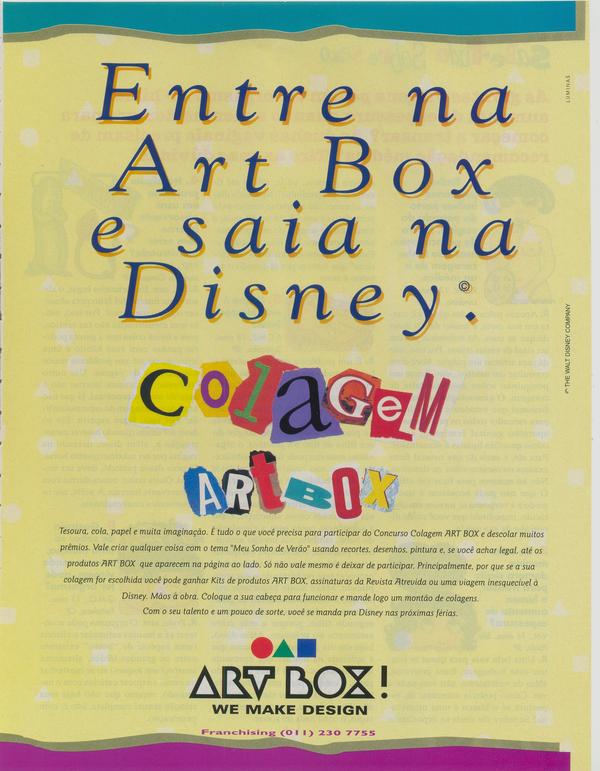 Concurso Colagem Art Box